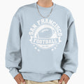 San Fran Football Team League Sweatshirt - Custom Art Print Men Women - T-Shirt, Sweatshirt, Hoodie