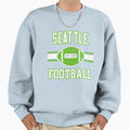 Seattle Football 1 Sweatshirt - Casual Everyday Wear for Adults - T-Shirt, Sweatshirt, Hoodie
