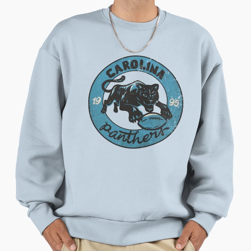 Carolina Panthers Sweatshirt - Casual Everyday Wear for Adults - T-Shirt, Sweatshirt, Hoodie