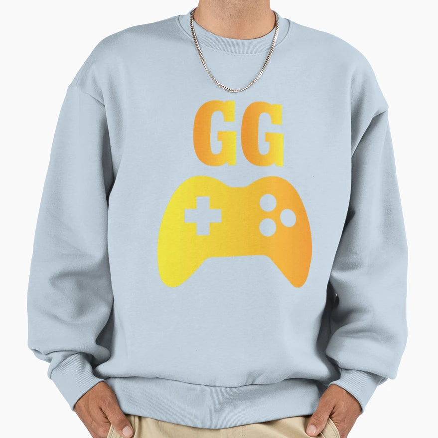 Gamers Word Gg Sweatshirt - Streetwear Style for Adults - T-Shirt, Sweatshirt, Hoodie