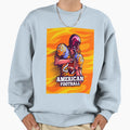 American Football Art American Sweatshirt - Aesthetic Graphic Men Women - T-Shirt, Sweatshirt, Hoodie
