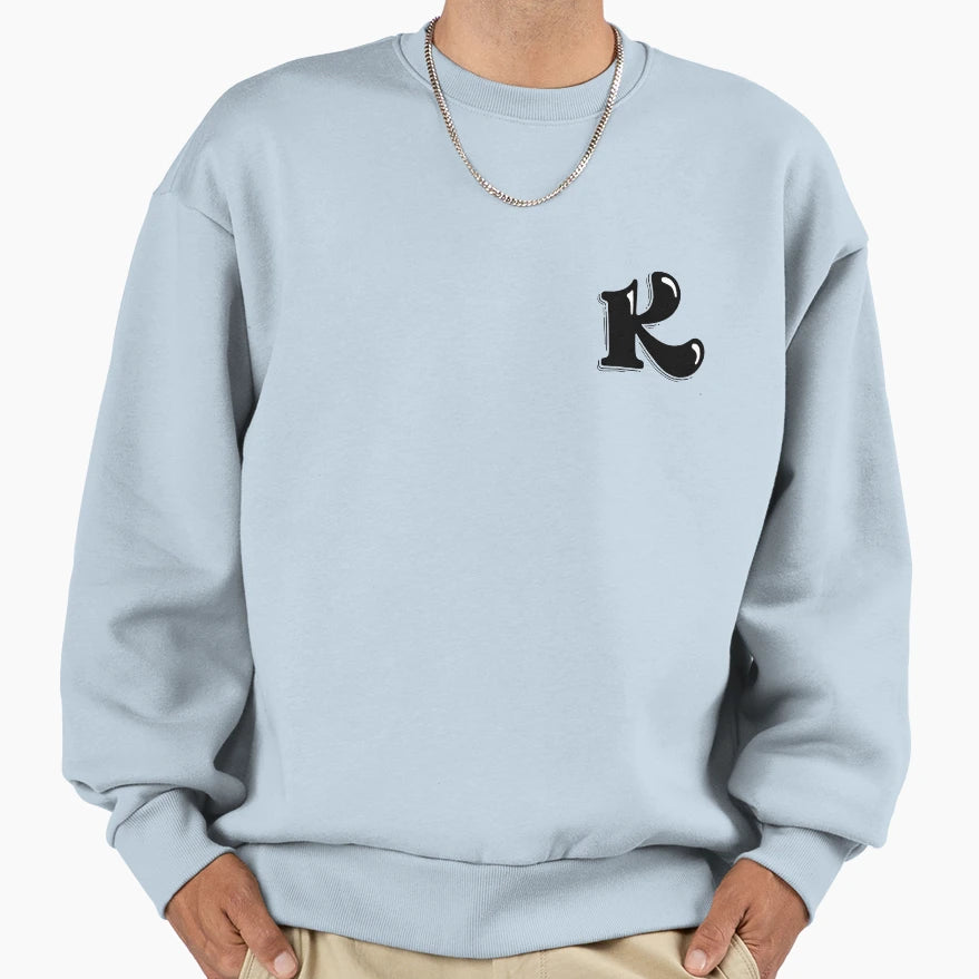 Letter K Sweatshirt - Custom Art Print Unisex - T-Shirt, Sweatshirt, Hoodie