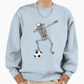 Soccer Player Skeleton Dab Dabbing Sweatshirt - Graphic Print Men Women - T-Shirt, Sweatshirt, Hoodie