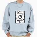 Football Tactic Soccer Coach Sweatshirt - Aesthetic Graphic for Adults - T-Shirt, Sweatshirt, Hoodie