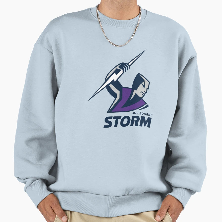 Melbourne Storm Sweatshirt - Aesthetic Graphic for Adults - T-Shirt, Sweatshirt, Hoodie