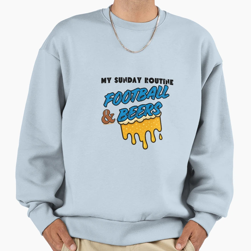 Carolina Panthers Sunday Football Sweatshirt - Unique Graphic for Adults - T-Shirt, Sweatshirt, Hoodie