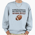 American Football Rugby 80 Sweatshirt - Minimalist Print for Adults - T-Shirt, Sweatshirt, Hoodie