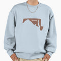 Maryland State Outline Sweatshirt - Casual Everyday Wear Men Women - T-Shirt, Sweatshirt, Hoodie