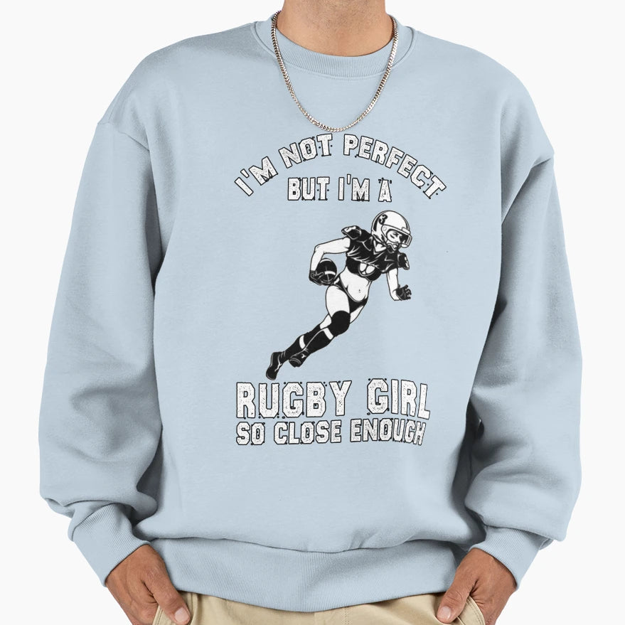 Rugby Gift Funny Rugby Sarcastic Sweatshirt - Minimalist Print Men Women - T-Shirt, Sweatshirt, Hoodie