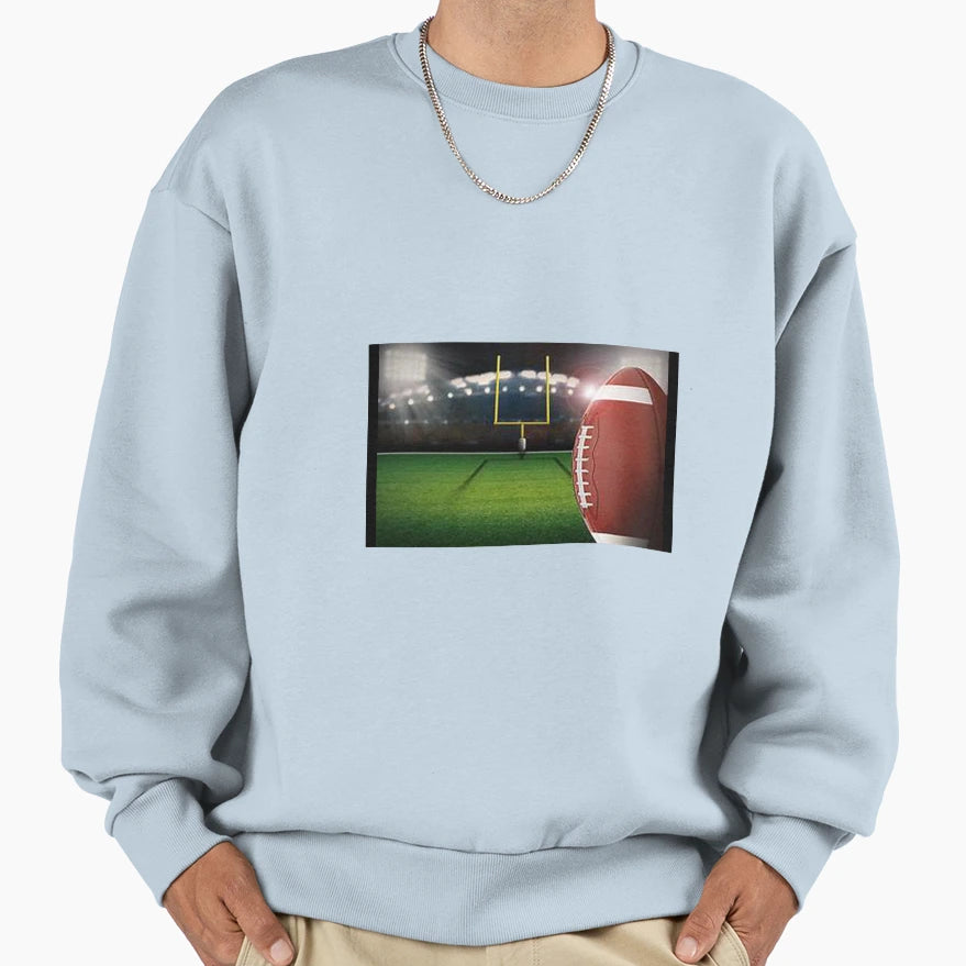 American Football Sweatshirt - Aesthetic Graphic Men Women - T-Shirt, Sweatshirt, Hoodie