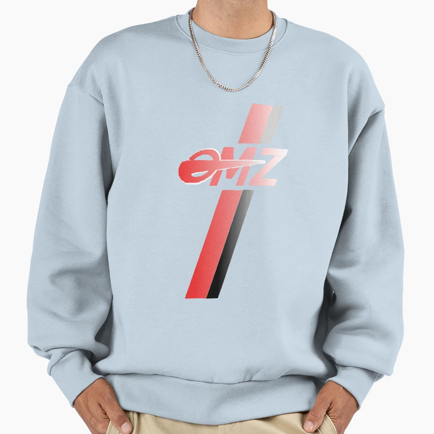 Mz Emblem Big Sweatshirt - Aesthetic Graphic for Adults - T-Shirt, Sweatshirt, Hoodie