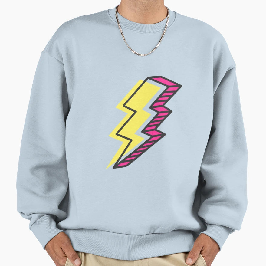 Thunder Sweatshirt - Minimalist Print Unisex - T-Shirt, Sweatshirt, Hoodie