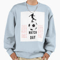 Soccer Game Match Day Illustration Sweatshirt - Graphic Print Men Women - T-Shirt, Sweatshirt, Hoodie