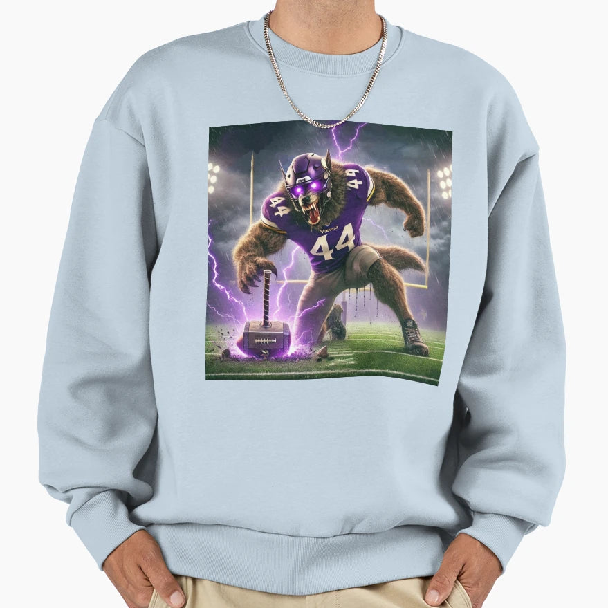 Defensive Dawgz Lay Hammer Down Sweatshirt - Fun Novelty Design Unisex - T-Shirt, Sweatshirt, Hoodie