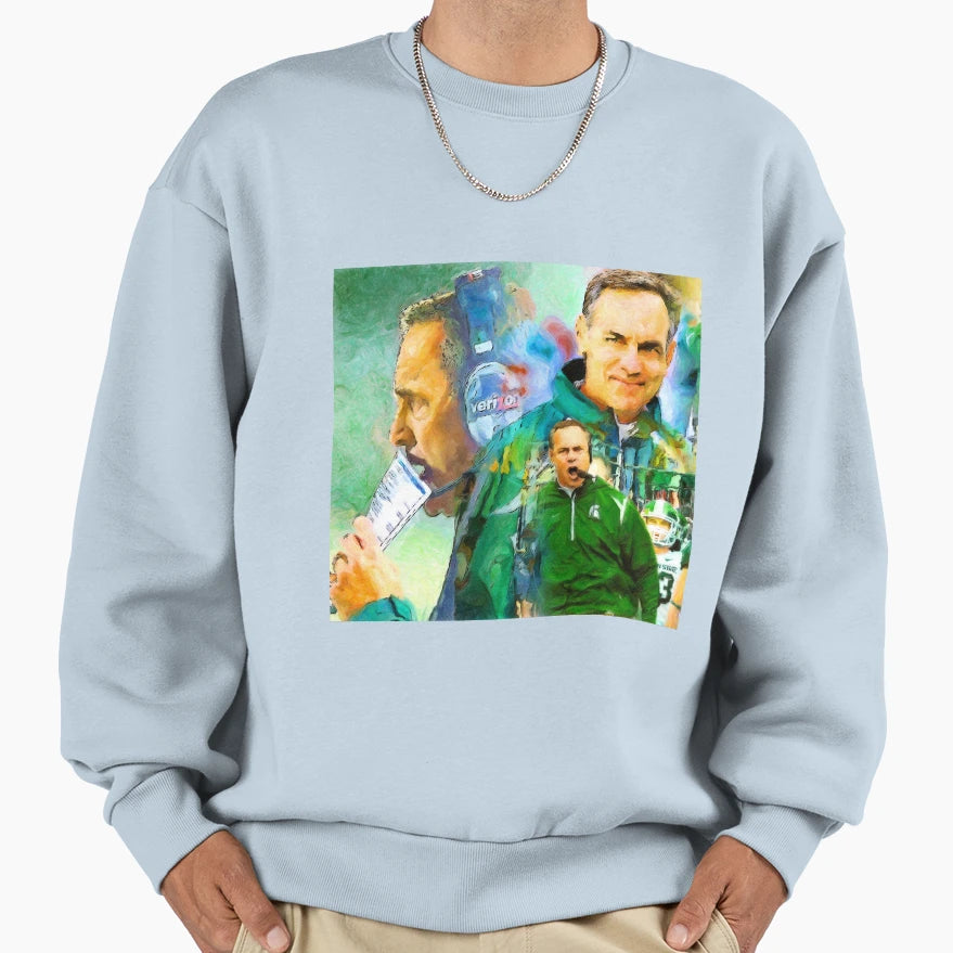Coach Mark Dantonio Sweatshirt - Graphic Print Unisex - T-Shirt, Sweatshirt, Hoodie
