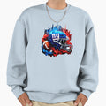 Ny Football Sweatshirt - Casual Everyday Wear Men Women - T-Shirt, Sweatshirt, Hoodie