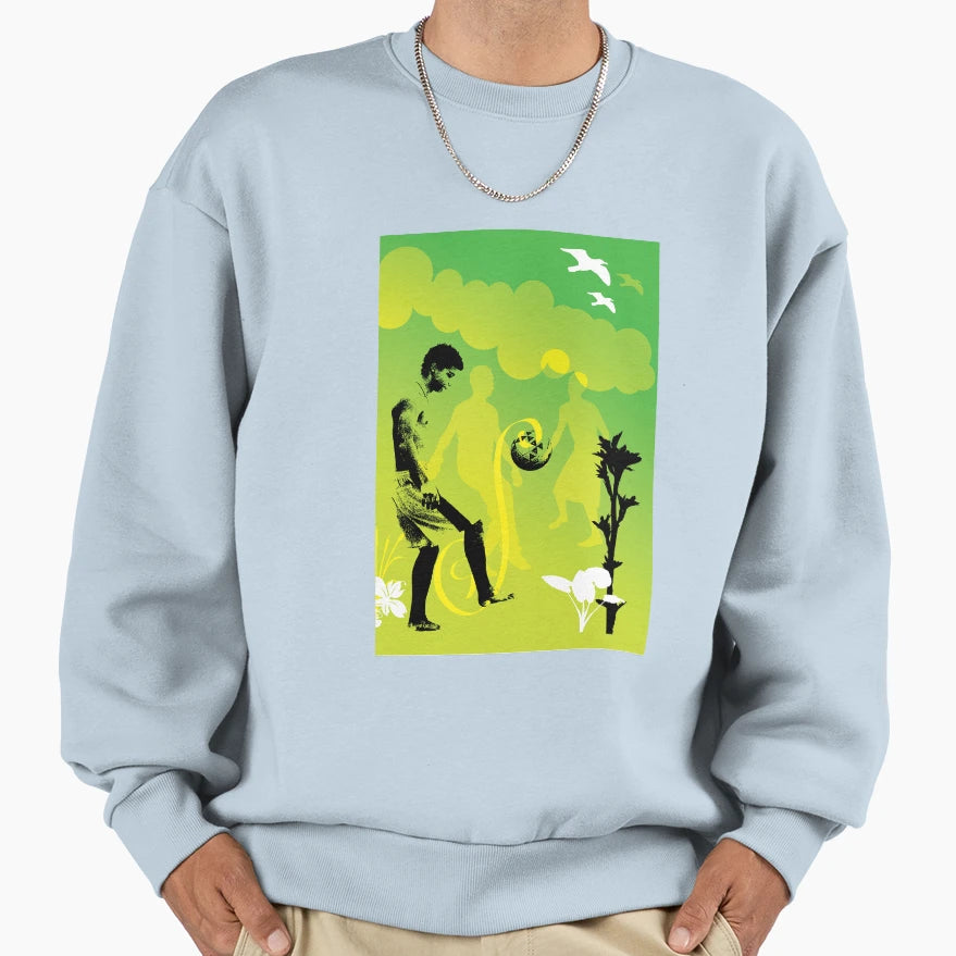 Soccer Friendship Sweatshirt - Minimalist Print Men Women - T-Shirt, Sweatshirt, Hoodie
