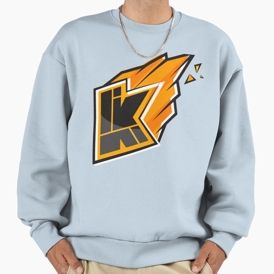 Funny Gaming Orange Kwebbel Kop Sweatshirt - Casual Everyday Wear Unisex - T-Shirt, Sweatshirt, Hoodie