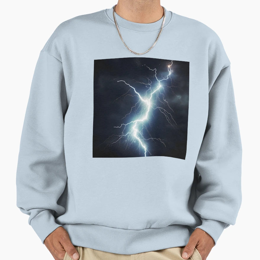 Thunder T-Shirt - Minimalist Print for Adults - T-Shirt, Sweatshirt, Hoodie