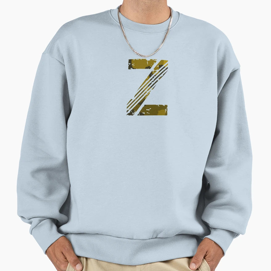 Letter Z Sweatshirt - Trendy Graphic for Adults - T-Shirt, Sweatshirt, Hoodie