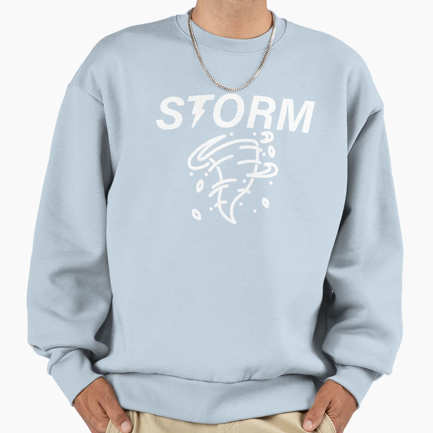 Storm Sweatshirt - Minimalist Print for Adults - T-Shirt, Sweatshirt, Hoodie