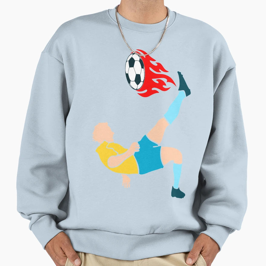 Football Sweatshirt - Aesthetic Graphic for Adults - T-Shirt, Sweatshirt, Hoodie