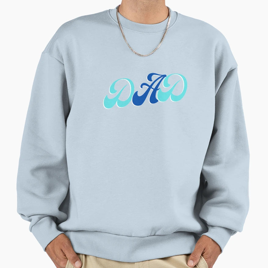 Bluey Dad Mum Love Dad Fathers Day Sweatshirt - Novelty Apparel Men Women - T-Shirt, Sweatshirt, Hoodie