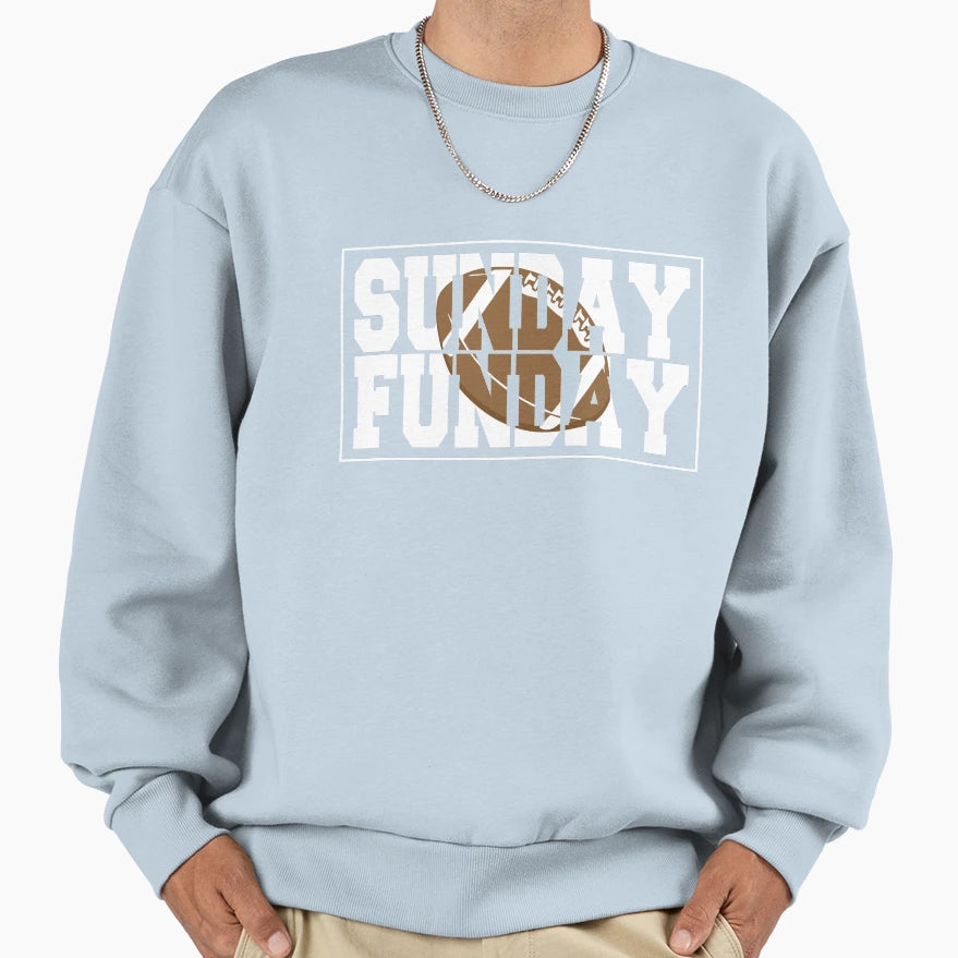 Sunday Funday T-Shirt - Trendy Graphic for Adults - T-Shirt, Sweatshirt, Hoodie