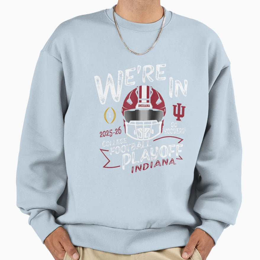 Indiana Hoosiers College Football Sweatshirt - Streetwear Style for Adults - T-Shirt, Sweatshirt, Hoodie