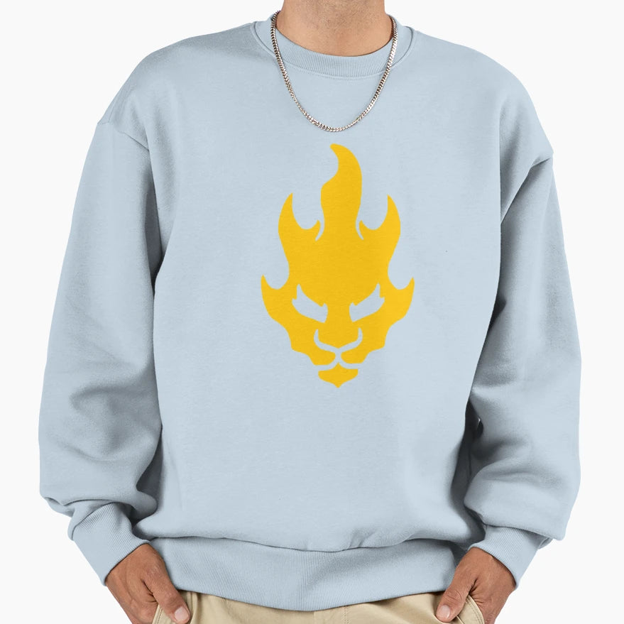 Kai Smith Fire Lion Logo Sweatshirt - Trendy Graphic for Adults - T-Shirt, Sweatshirt, Hoodie