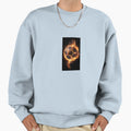 Flaming Soccer Ball Fire Intense Sweatshirt - Custom Art Print for Adults - T-Shirt, Sweatshirt, Hoodie