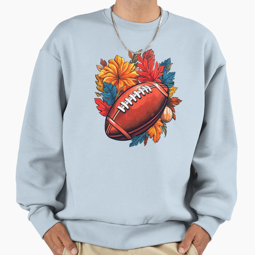 Touchdown Season Football Autumn Sweatshirt - Streetwear Style for Adults - T-Shirt, Sweatshirt, Hoodie