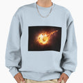 Fire Ball Sweatshirt - Casual Everyday Wear Unisex - T-Shirt, Sweatshirt, Hoodie