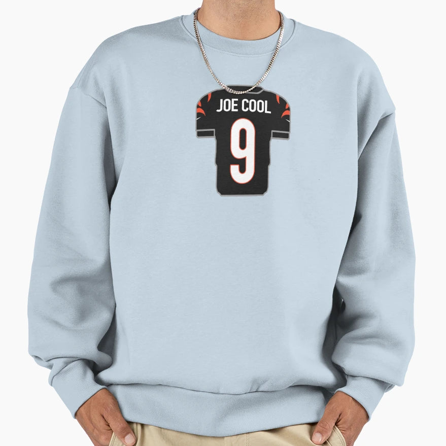 Joe Jersey Sweatshirt - Aesthetic Graphic Men Women - T-Shirt, Sweatshirt, Hoodie