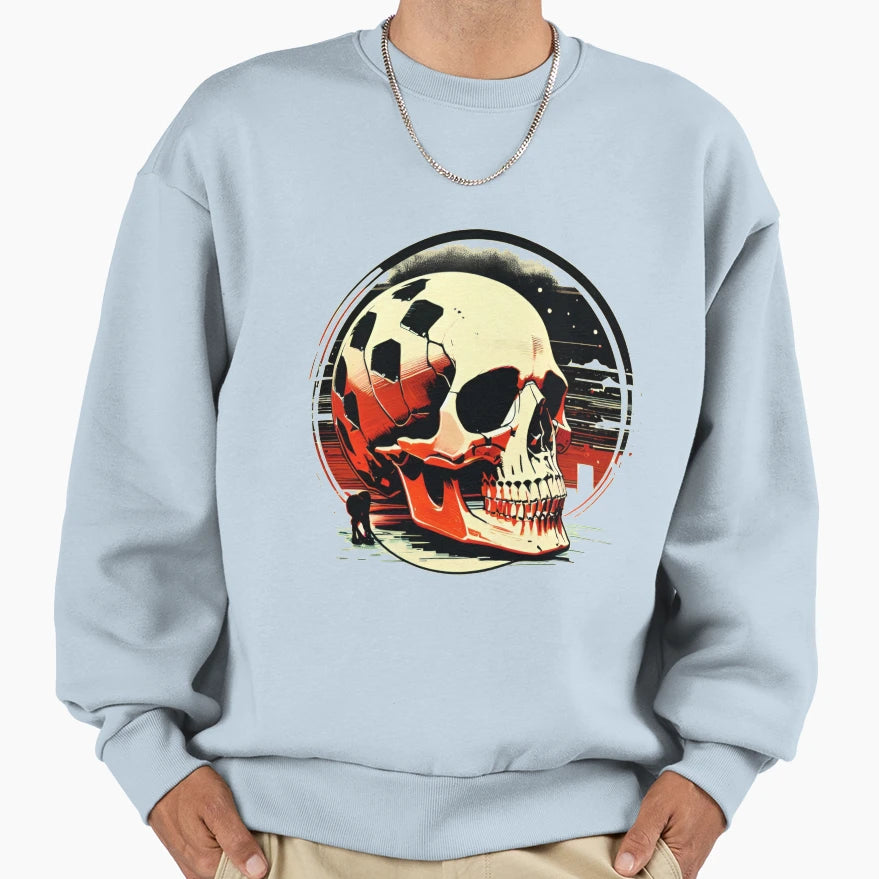 Skull 3 Sweatshirt - Unique Graphic Unisex - T-Shirt, Sweatshirt, Hoodie
