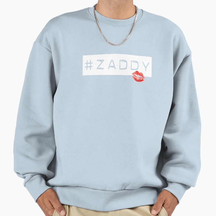 Zaddy Zaam Zaddy Funny Zaddy Red Sweatshirt - Streetwear Style for Adults - T-Shirt, Sweatshirt, Hoodie