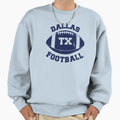 Dallas Football Sweatshirt - Custom Art Print Men Women - T-Shirt, Sweatshirt, Hoodie