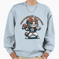 Quarterback Cattitude American Sweatshirt - Custom Art Print Men Women - T-Shirt, Sweatshirt, Hoodie