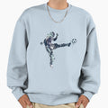 Soccer Player Volley Shot Sweatshirt - Minimalist Print Men Women - T-Shirt, Sweatshirt, Hoodie