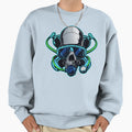 Scuba Skull Sweatshirt - Trendy Graphic Men Women - T-Shirt, Sweatshirt, Hoodie