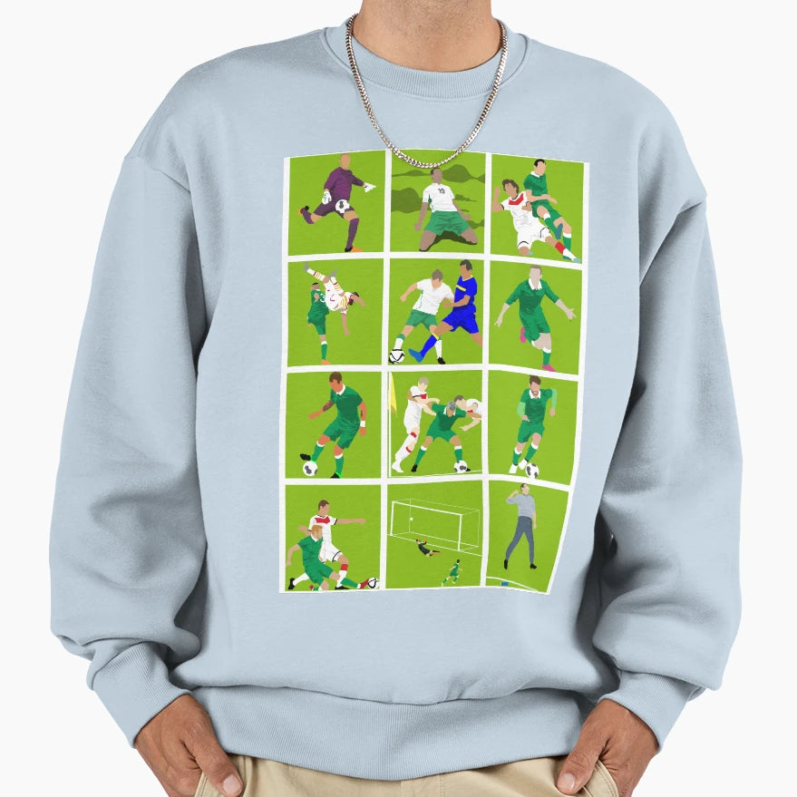 Ireland Euro 2016 Sweatshirt - Graphic Print Men Women - T-Shirt, Sweatshirt, Hoodie