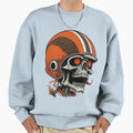 Dawg Pound Skeleton Sweatshirt - Fun Novelty Design for Adults - T-Shirt, Sweatshirt, Hoodie