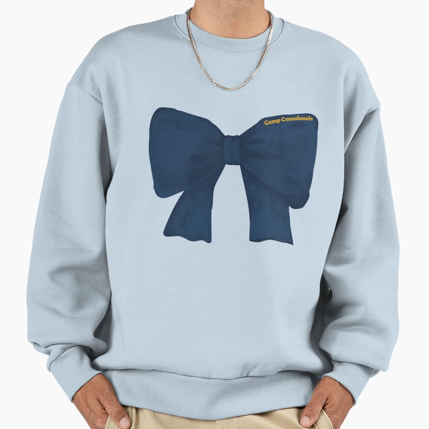 Camp Canadensis Bow Blue Sweatshirt - Graphic Print Unisex - T-Shirt, Sweatshirt, Hoodie