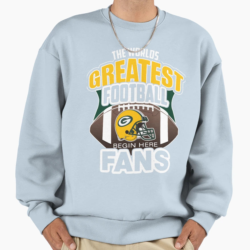 Art Green Bay Packers Sweatshirt - Aesthetic Graphic for Adults - T-Shirt, Sweatshirt, Hoodie