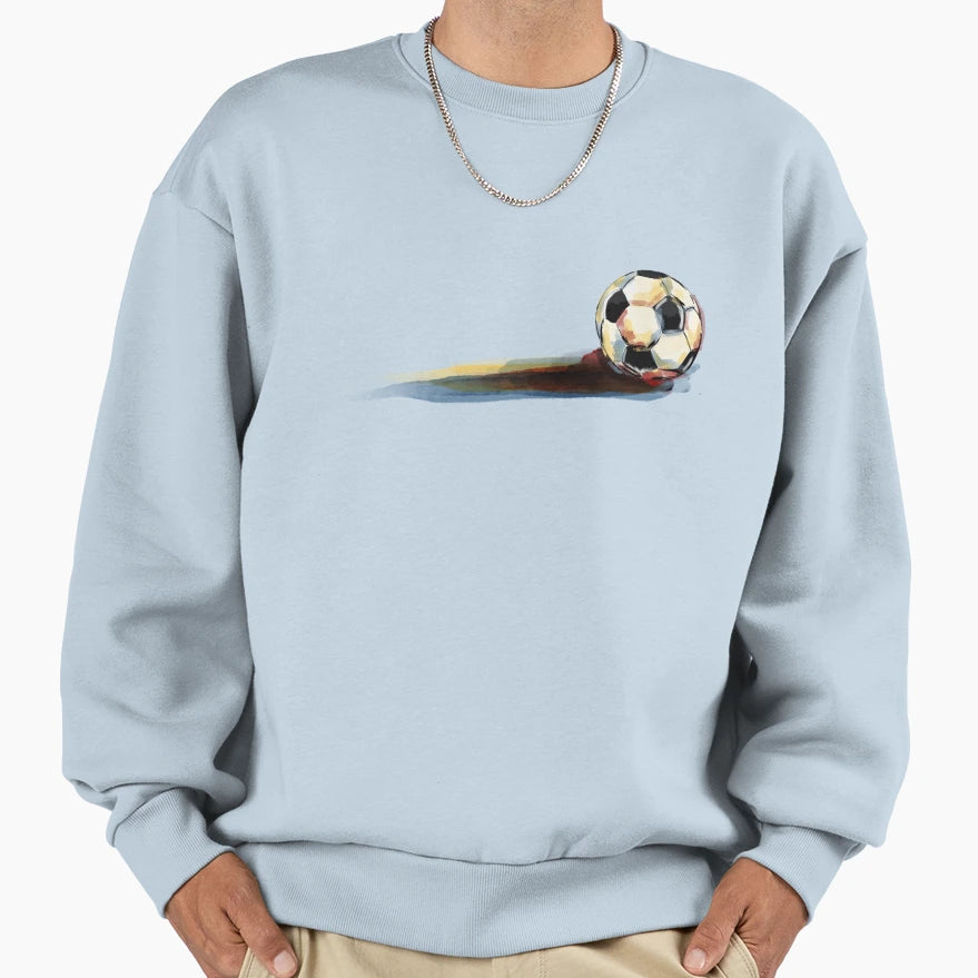 Soccer Ball Sweatshirt - Custom Art Print Men Women - T-Shirt, Sweatshirt, Hoodie