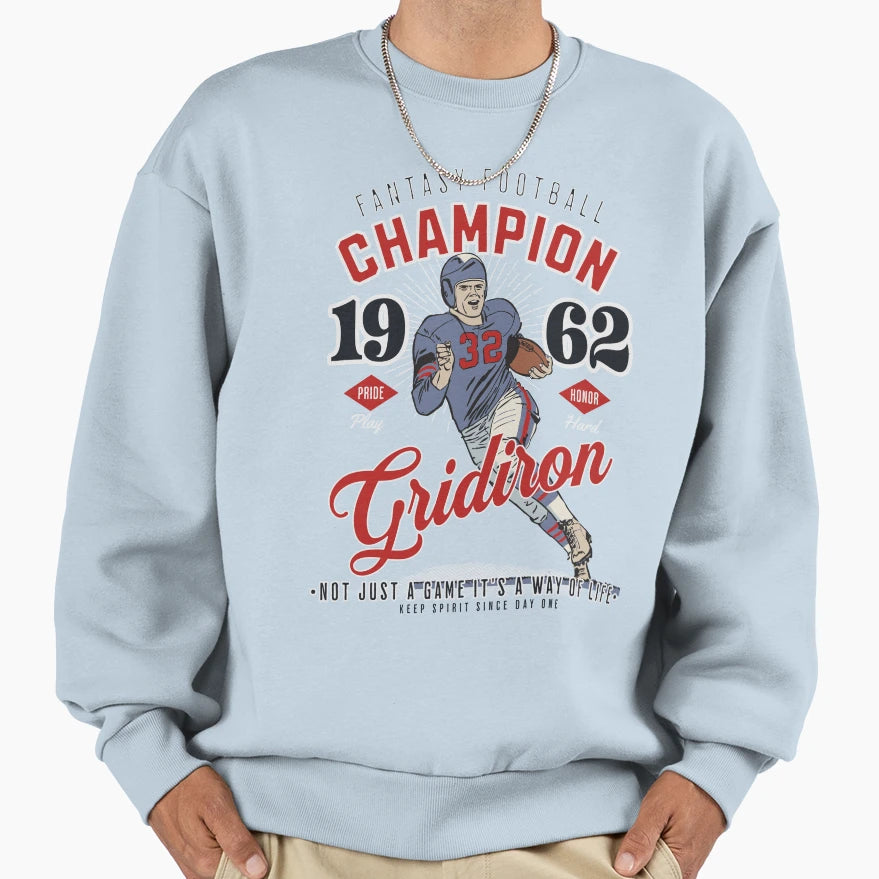 Fantasy Football Champion Sweatshirt - Aesthetic Graphic Unisex - T-Shirt, Sweatshirt, Hoodie