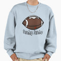 Sunday Funday Football Sweatshirt - Minimalist Print for Adults - T-Shirt, Sweatshirt, Hoodie