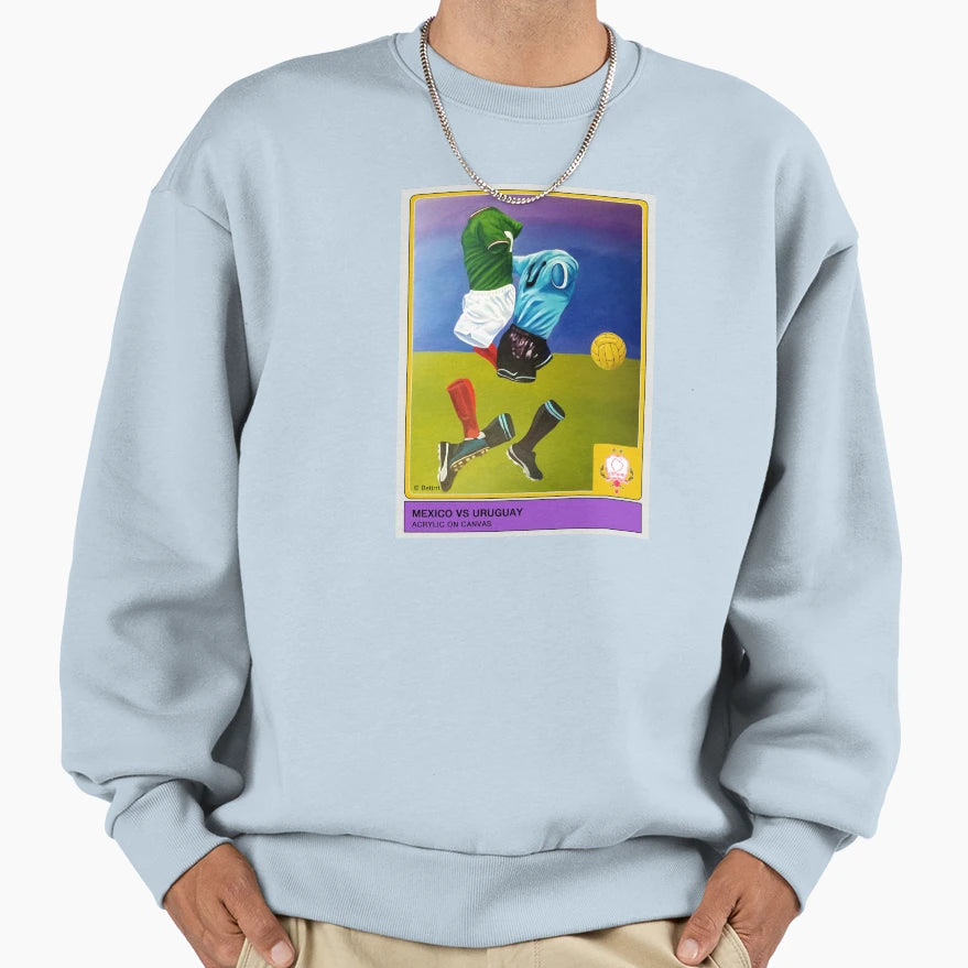 Mexico Vs Uruguay Sweatshirt - Aesthetic Graphic Unisex - T-Shirt, Sweatshirt, Hoodie