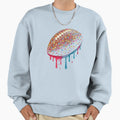 Football Drip Football Player Teen Sweatshirt - Minimalist Print Men Women - T-Shirt, Sweatshirt, Hoodie