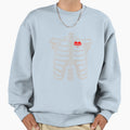 Oklahoma Heart Skeletons Sweatshirt - Fun Novelty Design Men Women - T-Shirt, Sweatshirt, Hoodie